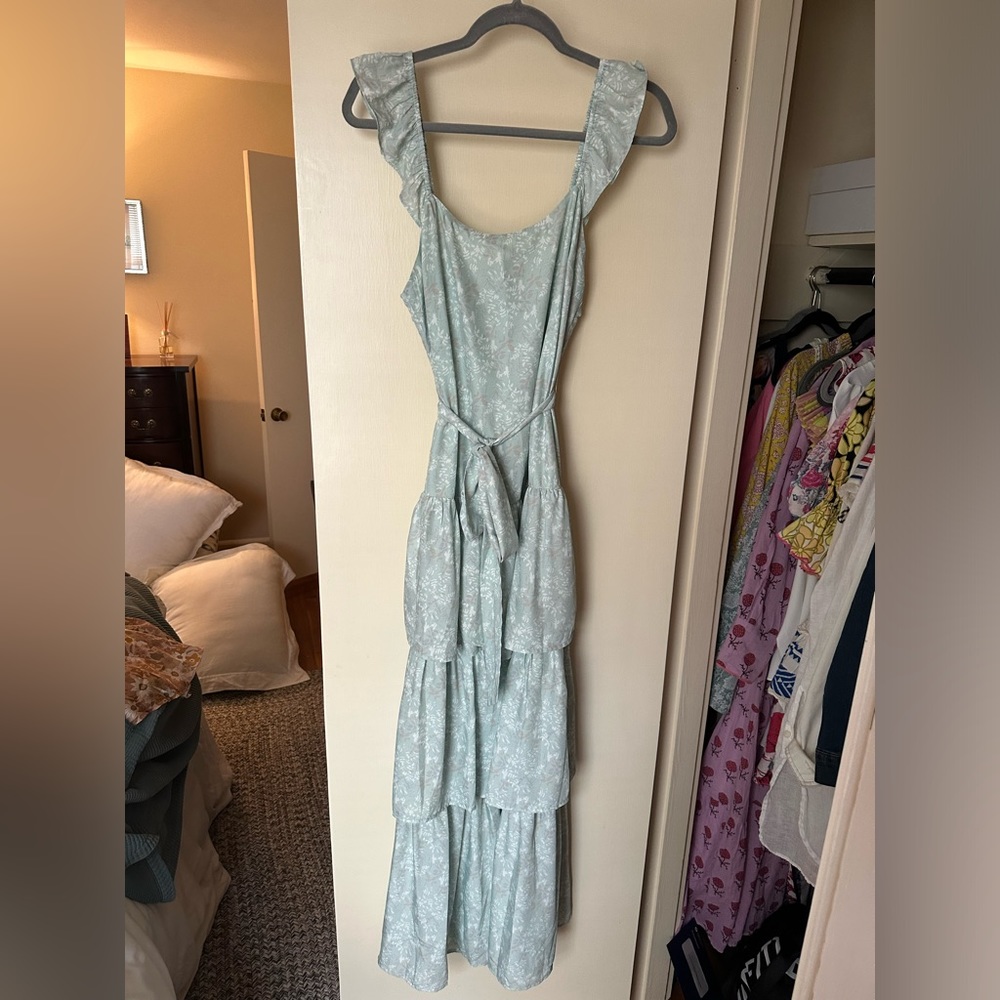 Floral maxi dress
